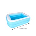 thumbnail image 2 of Bañera De Bebé Azul De Gran Tamaño, Lavabo Inflable De Doble Capa Para Bebé, Piscina Inflable, Mesa De Arena Para Bebé, Bañera Inflable Para Niños Para Actividades De Juegos Acuáticos Scienceny HA026563-02, 2 of 7