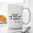 thumbnail image 6 of CafePress - Leap And The Net Will Appear Large Mug - 15 oz Ceramic Large White Novelty Mug, 6 of 6