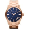 Michael Kors Men's Runway MK7065 Blue Stainless-Steel Quartz Dress Watch