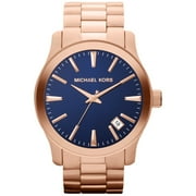Michael Kors Men's Runway MK7065 Blue Stainless-Steel Quartz Dress Watch