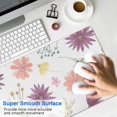 thumbnail image 4 of Efficient and Chic Mini Floral Flower Mouse Pad - Non-Slip Rubber Base, Smooth Surface for Superb Tracking, Great for Office, Home & Gaming, Laptop Suitable, Large 31.5x11.8 Inch, 4 of 7