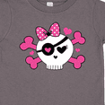 thumbnail image 4 of Inktastic Girl Pirate Skull Valentine Girls Toddler T-Shirt, 4 of 5