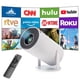 thumbnail image 1 of Mini Proyector Inteligente 4K WiFi 6 Bluetooth 5 Android Portátil 180-130 Pulgadas Piedra Clave Auto, 1 of 7
