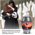 thumbnail image 4 of Eagle Cremation Urns For Mom - Large Memorial Urns For Adult - Keepsake Urn For Adult Male - 1 Large Urn For Ashes - (10&3) Inch Mini Set Of 4, 4 of 7