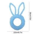 thumbnail image 3 of AuroraX Easter Wreath Bunny Wreath,Lent Outdoor Small Decoration Blue, 3 of 6