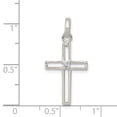 thumbnail image 2 of Sterling Silver CZ Cross Pendant QC7320, 2 of 2