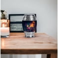 thumbnail image 6 of Humming Bird Small Cremation Urns For Adult Male, Keepsake Urn For Mom Ashes, Flowers Funeral Urns For Adult Male, Black Little Urn For Male Ashes, 3 Inch, 6 of 6