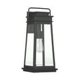 thumbnail image 2 of Matte Black One Light Outdoor Wall Lantern from the Boone Collection, 2 of 5