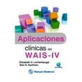 thumbnail image 1 of Aplicaciones Clinicas del WaisIv El Manual Moderno Elizabeth Lichtenberg, 1 of 1