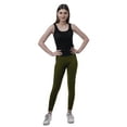 thumbnail image 2 of Moomaya High Waist Leggings For Womens Pull On Soft Yoga Pants-CC, 2 of 6