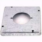 RACO 878 Exposed Work Cover 4-11/16 in L 4-11/16 in W Square Galvanized Steel For 30 to 50 A Receptacles