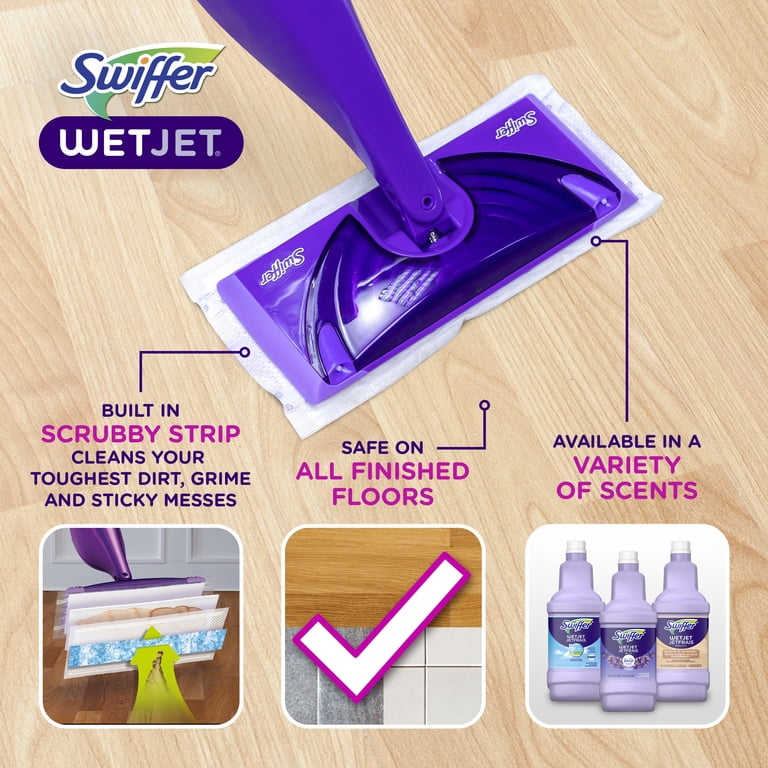 Swiffer WetJet Mop Cleaning Pads Refill, 15 Count photo 5