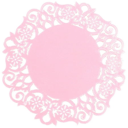 

Labakihah water bottles Lace Flower Doilies Silicone Coaster Tea Cup Mats Pad Insulation Placemat LAU tea coaster