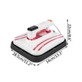 thumbnail image 2 of VEVOR Heat Press 12 x 10 Inch Easy Press 800W 4 in 1 Red Portable Easy Mini Press Vibration Function Press Machine Double-Tube Heating Mini Press for Mugs & Caps with Highly-Sensitive Touch Screen, 2 of 9