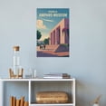 thumbnail image 4 of Morning View Wall Art Amparo Museum Puebla Mexico Vintage Travel Poster Contemporary Architecture Print Poster, 4 of 8