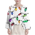 thumbnail image 1 of Chemise à Manches Longues pour Enfants Imprimé Décontracté Ample avec Col Rond, Chemises Amusantes, 1 of 8
