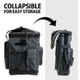 thumbnail image 4 of Koolatron 12V Electric Cooler Bag, 25L (26 qt), Collapsible, Gray/Black, 4 of 10