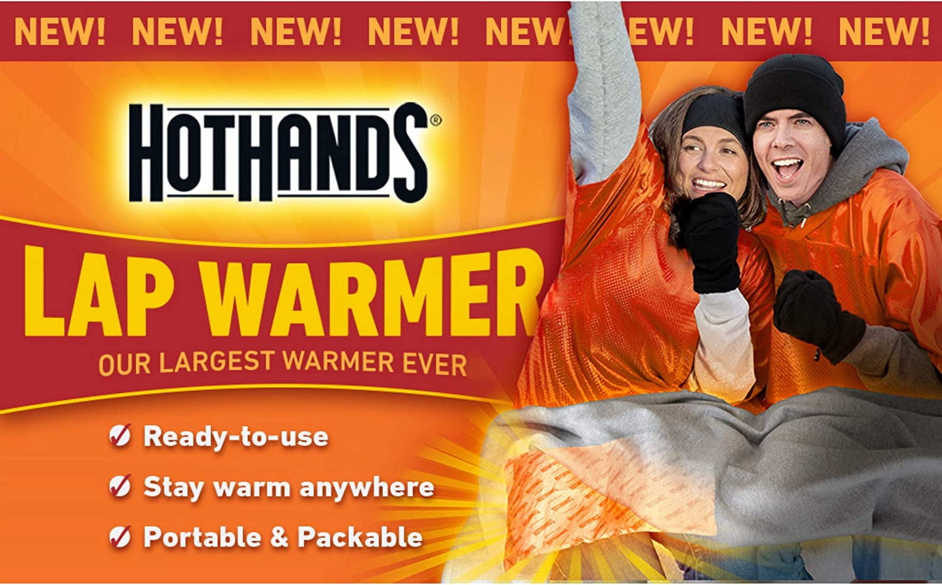 (2 pack) HotHands Large 16” x 10” Lap Warmer