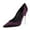 Purple, variant on XYD Women Classic Slip On Pumps Stiletto Metal High Heels Pointy Closed Toe Formal Party Satin Shoes Size 7 Purple