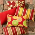 Greendale Home Fashions Rectangle Outdoor Accent Pillows, Set of 2