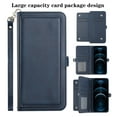 thumbnail image 2 of iPhone 13 Pro Max Phone Case, Strong Protective Kickstand Wallet Compartments Multi-Function for iPhone 13 Pro Max Phone Case Blue, 2 of 5