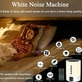 thumbnail image 2 of Despertador Altavoz Bluetooth Lámpara de cabecera con máquina de ruido blanco, Ruido blanco multifuncional Altavoz Bluetooth para bebé Luz nocturna Despertador luminoso Regalo de Navidad, Adolescente, Niña, Niño, Adulto JM, 2 of 5