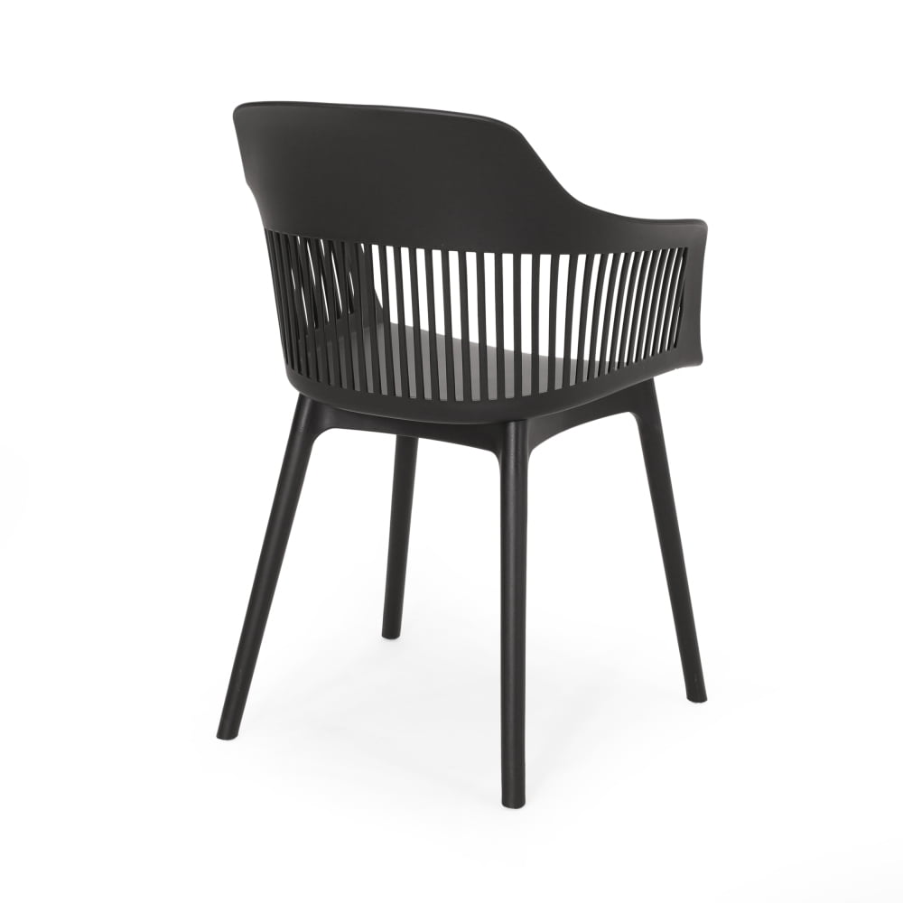 Outdoor Dining Chairs (Set of 2) – Space-Saving Patio Chairs for Garden, Deck, Poolside, Backyard