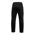 thumbnail image 6 of Mens Lightweight Baggy Sweatpants Wide Leg Casual Workout Pants | Premium Cotton Blend, Elastic Waist Inner Outer Drawstring, Y2K Oversized, Breathable for Gym Lounge Black 3XL, 6 of 8