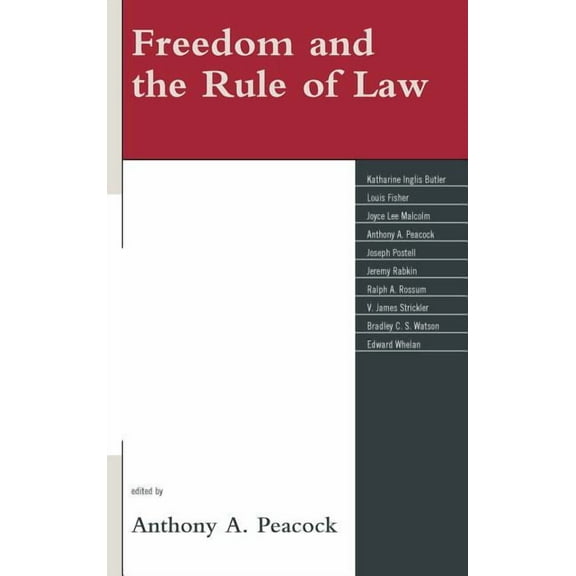 Freedom and the Rule of Law, (Hardcover)