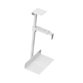 thumbnail image 4 of Soporte universal para CPU debajo del escritorio, giratorio 360 degree, resistente y ajustable. Blanco, 4 of 8