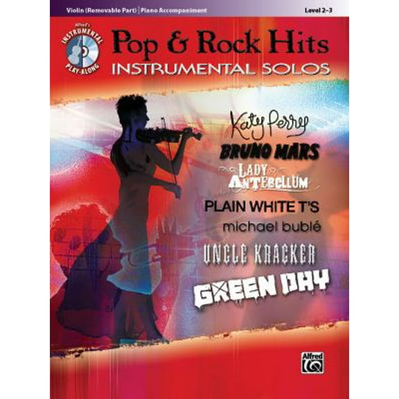 Pre-Owned Pop and Rock Hits Instrumental Solos for Strings : Violin, Book and CD 9780739080108 Used