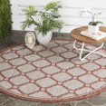 thumbnail image 3 of Safavieh Courtyard Red Indoor Outdoor Rug - 5'3" x 7'7", 3 of 5