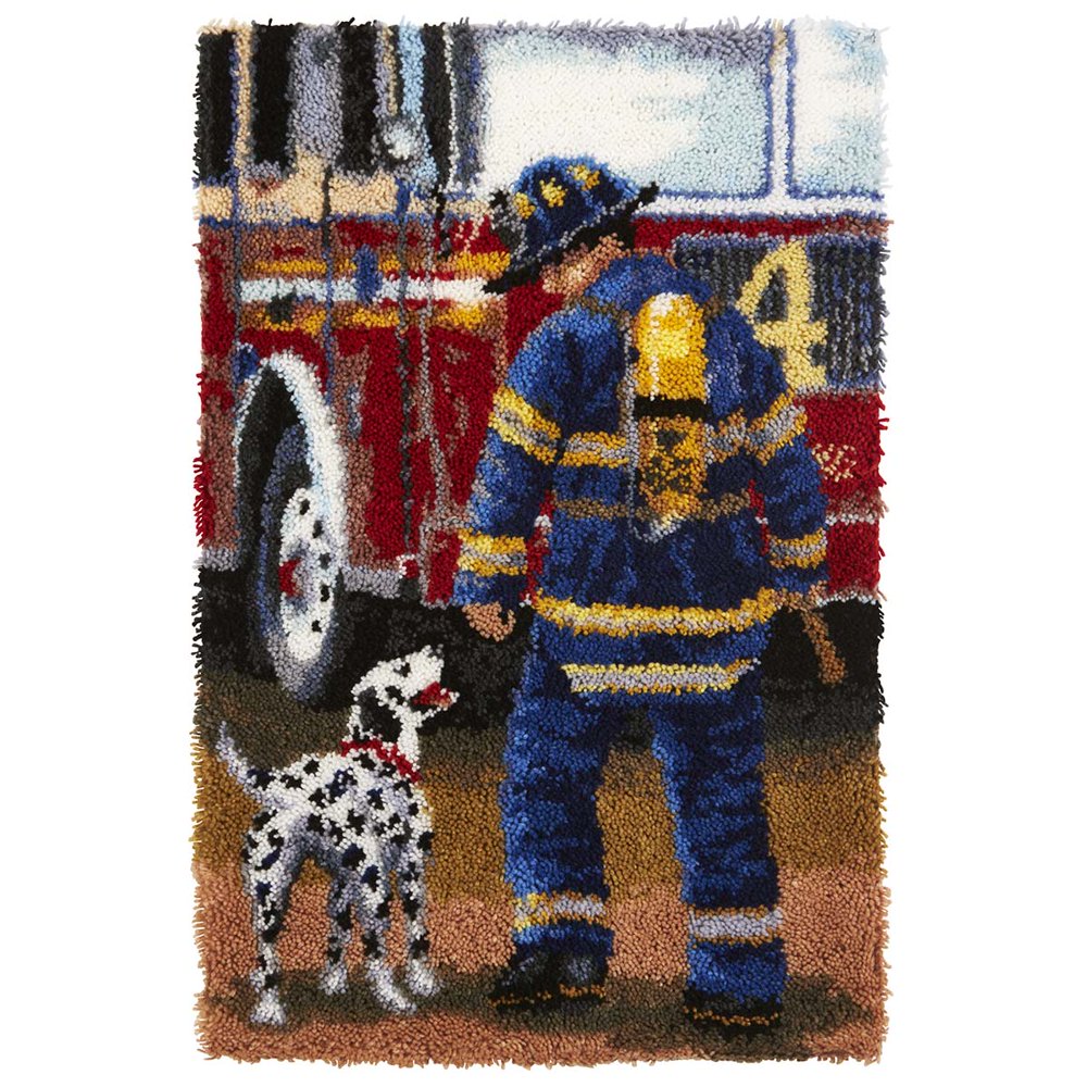 Herrschners® Firefighter Latch Hook Kit