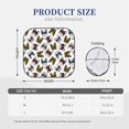 thumbnail image 3 of Fotbe Bulldog Sunglasses Face Juego de 2 Piezas de Parasoles para Parabrisas | Bloqueador Solar para Auto | Accesorios Plegables para Protección Solar Interior-Large, 3 of 6