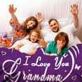thumbnail image 5 of Birthday Gifts for Grandma Blanket,3D Printed Nana Grandma Grandmother Blankets and Throws Unique Grandma Gifts from Grandson Grandkids Mothers Day Best Gifts 50"X40", 5 of 6