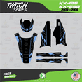 thumbnail image 4 of Kalair GFX Graphics Kit for Kawasaki KX125 (2003-2008) Twitch Series, 4 of 5