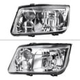 thumbnail image 2 of V3 Factory Style Headlights (Chrome Housing/Clear Lens) Made for and Compatible with 1999-2005 Volkswagen Jetta/Bora Mk4, 2 of 4