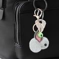 thumbnail image 4 of BESTOYARD 3Pcs Rabbit Pendant Alloy Keychain Assorted Color Durable Bag Hanging Ornament, 4 of 7