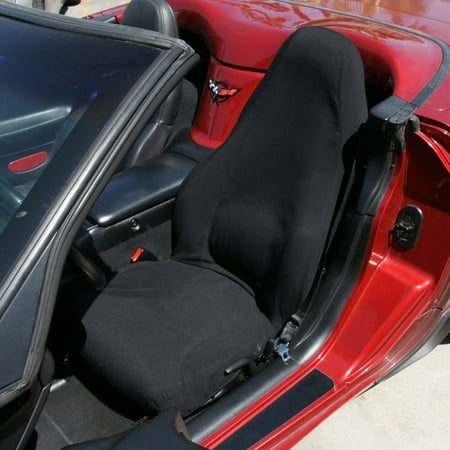 1997-2004 C5 Corvette Heavyweight Fleece Black Seat