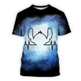 thumbnail image 4 of Disney-Camiseta con estampado 3d de Lilo Stitch para hombre y mujer, ropa de manga corta Unisex, de verano, 2024, 4 of 4