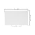 thumbnail image 2 of Uxcell Metal Business Cards Blank Name Card Sublimation Engraving Aluminum, Silver 24 Pack, 2 of 6