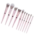 thumbnail image 2 of Juego De Brochas De Maquillaje NikouMX 10 Piezas Tecnología Innovadora, 2 of 8