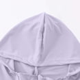 thumbnail image 6 of HAOTAGS Girls Athletic Jackets,Full Front Zip UPF 50+ Long Sleeve Hooded Breathable Sun Protection Purple 3-4 T, 6 of 7