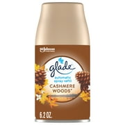 Glade Automatic Spray Refill, Air Freshener Infused with Essential Oils, Cashmere Woods, 6.2 oz, 1 Count
