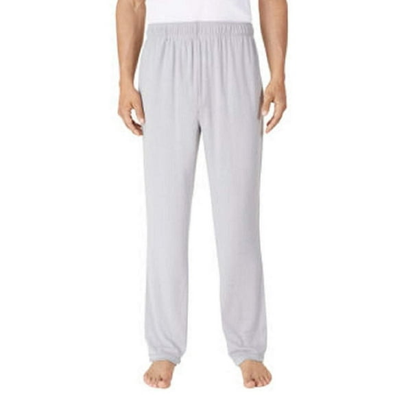 Tommy Bahama Men's Soft Knit Lounge Pants With Draw Strings - Light Grey (Medium)