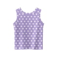 thumbnail image 3 of Grblisyd Girls Tank Tops Polka Dots Sleeveless Undershirts Crewneck Shirts Basic Casual Summer Tunic Tops, 3 of 5