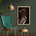 thumbnail image 2 of Western Wall Art with Frame, Photograph of Various Type of Rodeo Cowgirl Leather Boots Image Art Western Fashion, Printed Fabric Poster for Bathroom Living Room, 23" x 35", Brown, by Ambesonne, 2 of 2