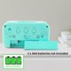 thumbnail image 5 of Digital Alarm Clock with Indoor Temperature,for Bedrooms Heavy Sleepers Kids Travel Bathroom Desk Smart Clock, 5 of 5