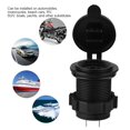 thumbnail image 3 of TOPINCN Waterproof Dual USB Charger Socket Power Outlet 3.1A With LED Indicator for Car Boat Mobile, Car Charger Adapter, Waterproof Car Charger, 3 of 8