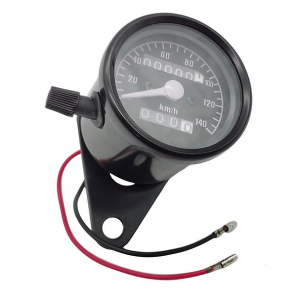 Yammee Universal Motorcycle Meter Speedometer Digital Odometer Round Speed Meter Mile